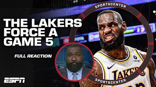 LAKERS BEAT NUGGETS \& FORCE GAME 5 👀 LA have a CHANCE of making this a series - Perk | SportsCenter