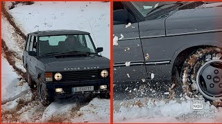 Range Rover Classic ❤️ Snow Play 🔥💪