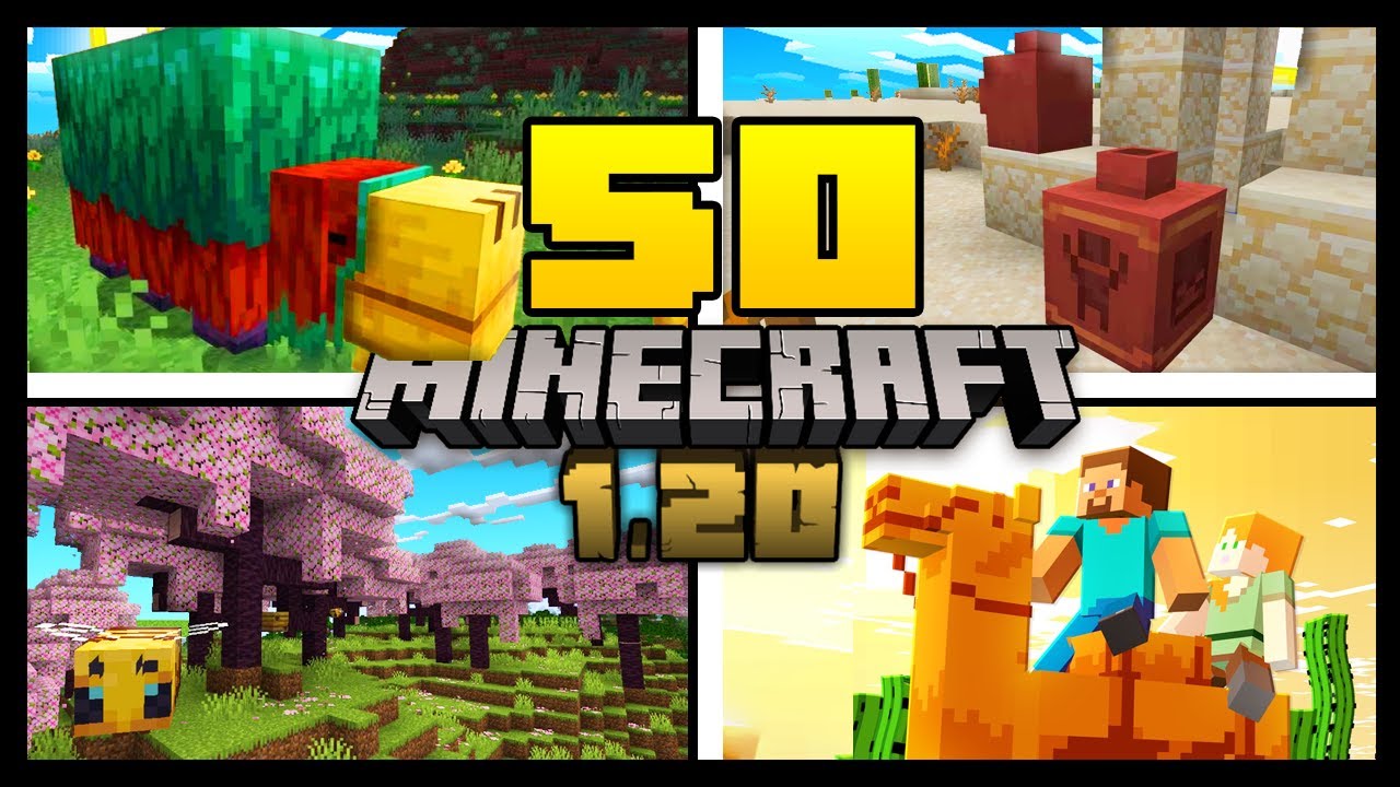 Criei o Minecraft 1.20 com Imagens do GOOGLE