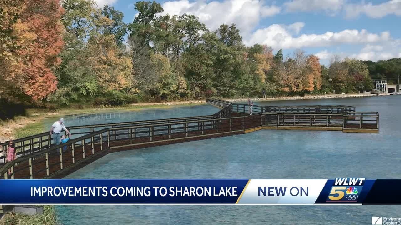 Sharon Lake improvement project underway