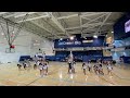 University of toronto scarborough cheerleading team halftime performance