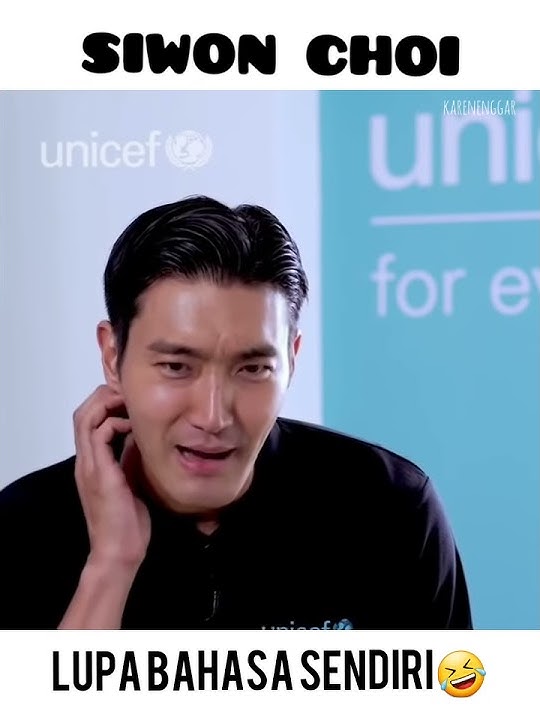 SIWON SUJU LUPA BAHASA SENDIRI