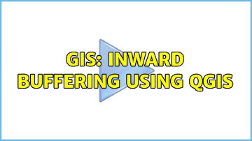 GIS: Inward buffering using QGIS