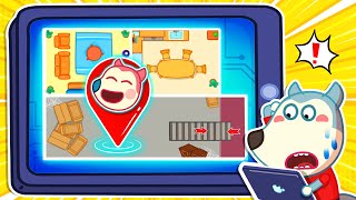 Baby Got Lost! Lycan Finds Baby with GPS 🐺 Funny Stories for Kids @LYCANArabic