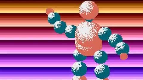 bob ross 256b intro for Atari 8-bit