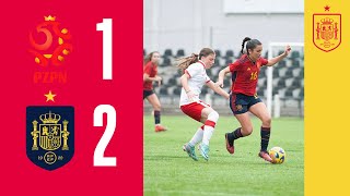 RESUMEN | Polonia 1-2 España | Torneo internacional amistoso sub-15 femenino | 🔴 SEFUTBOL