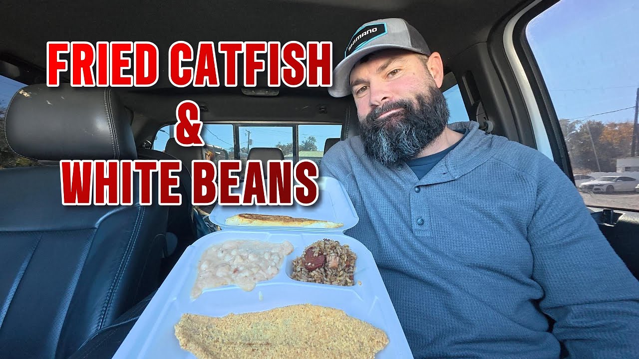 Classic Cajun Fried Catfish & White Beans
