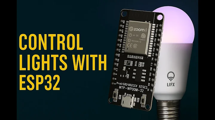 💡 Control Smart Lights with ESP32 🔥 | LIFX + Arduino Project (No Soldering!)