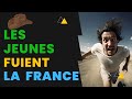 Nouveau choc  les jeunes fuient la france 