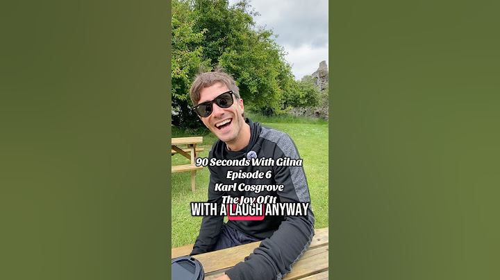 90 Seconds With Gilna 🇮🇪 Episode 6 🎬 The Joy Of It With Karl Cosgrove 🎶 #90secondswithgilna
