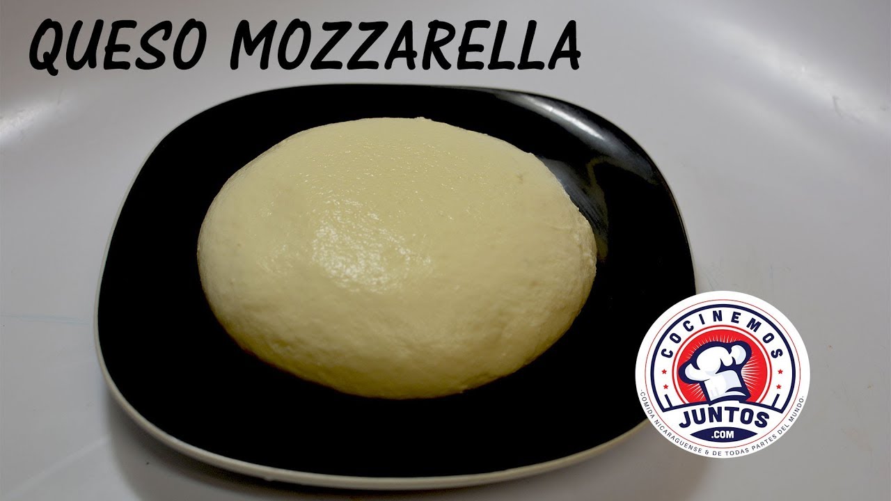 Como hacer queso mozzarella casero - YouTube