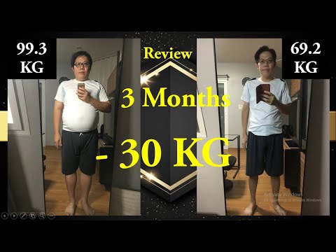 รีวิวไลฟ์สด ลดน้ำหนัก 30 กิโล ใน 3 เดือน