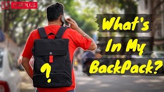 Whats In My Backpack Ft. Oneplus Explorer Backpack 10 Invite Codes For You