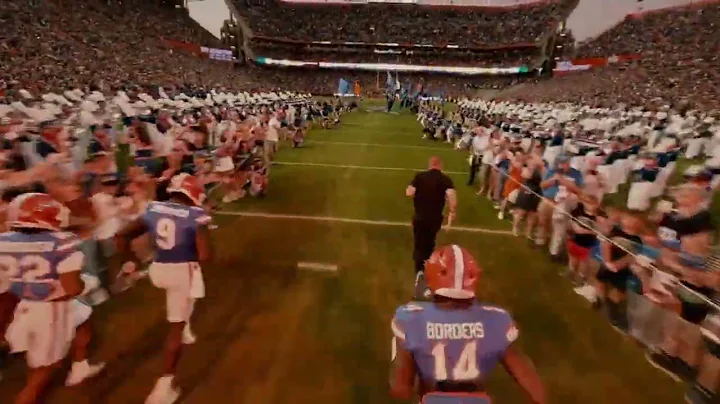 Florida Gator Football Entrance 2022