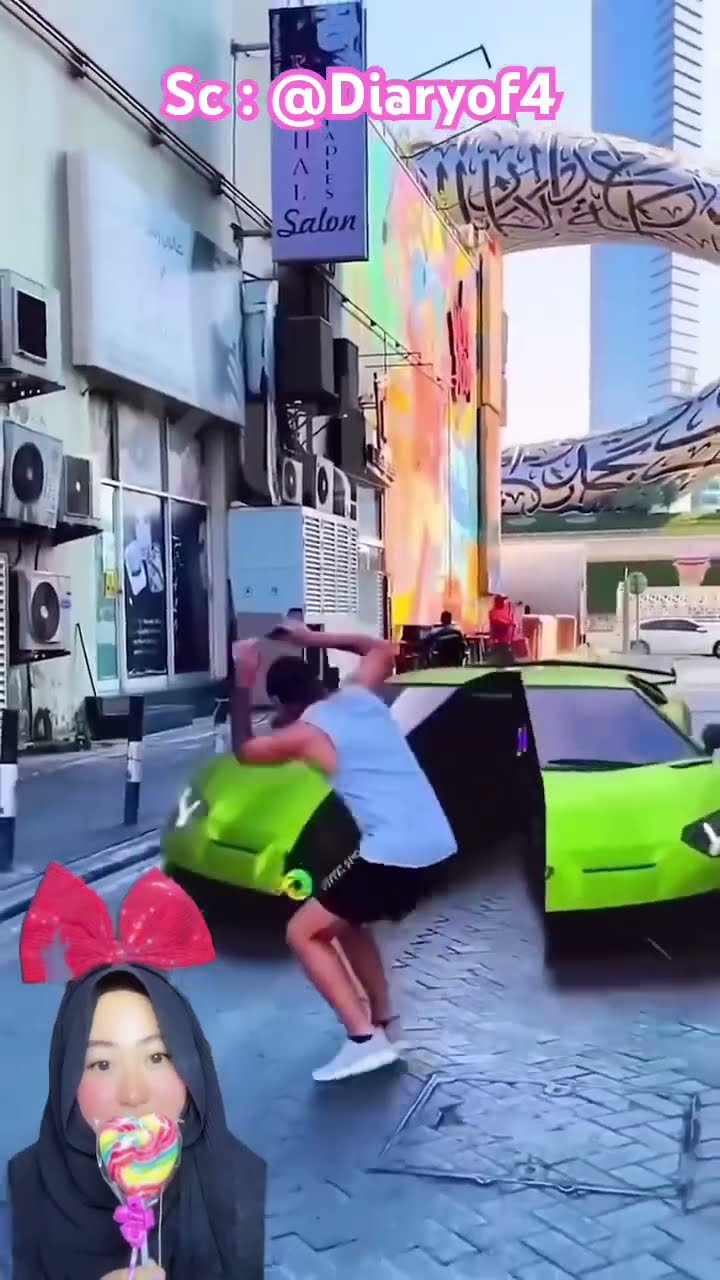 UNTUNG SI OM SELAMAT ⁉️MoBil Nya BiSa Terbelah ? @Diaryof4 #shorts #funny #dubbing