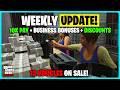GTA ONLINE WEEKLY UPDATE! 10X MONEY, DISCOUNTS &amp; MORE!