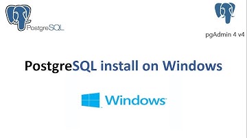 PostgreSQL Install on Windows. Part-2