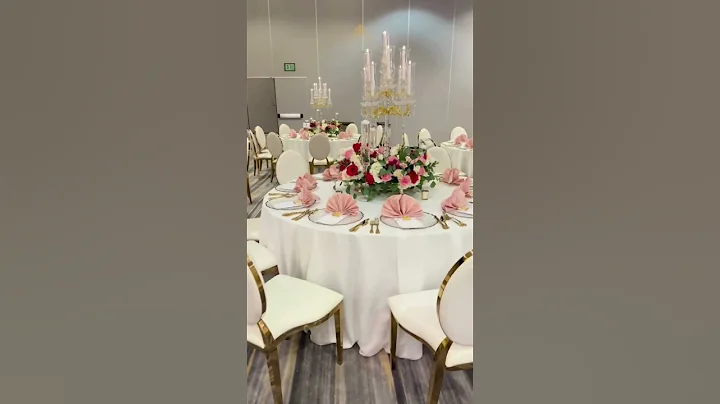 Pink, White, & Gold Wedding in Houston, Texas | Royal Luxury Events