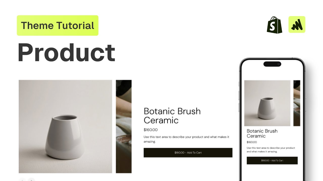 How to add a product section to any Shopify theme (2026) - YouTube