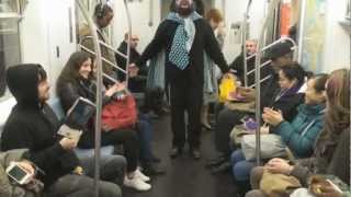 New Yorkers On The 5 Train Singing I Had A Little Draidle