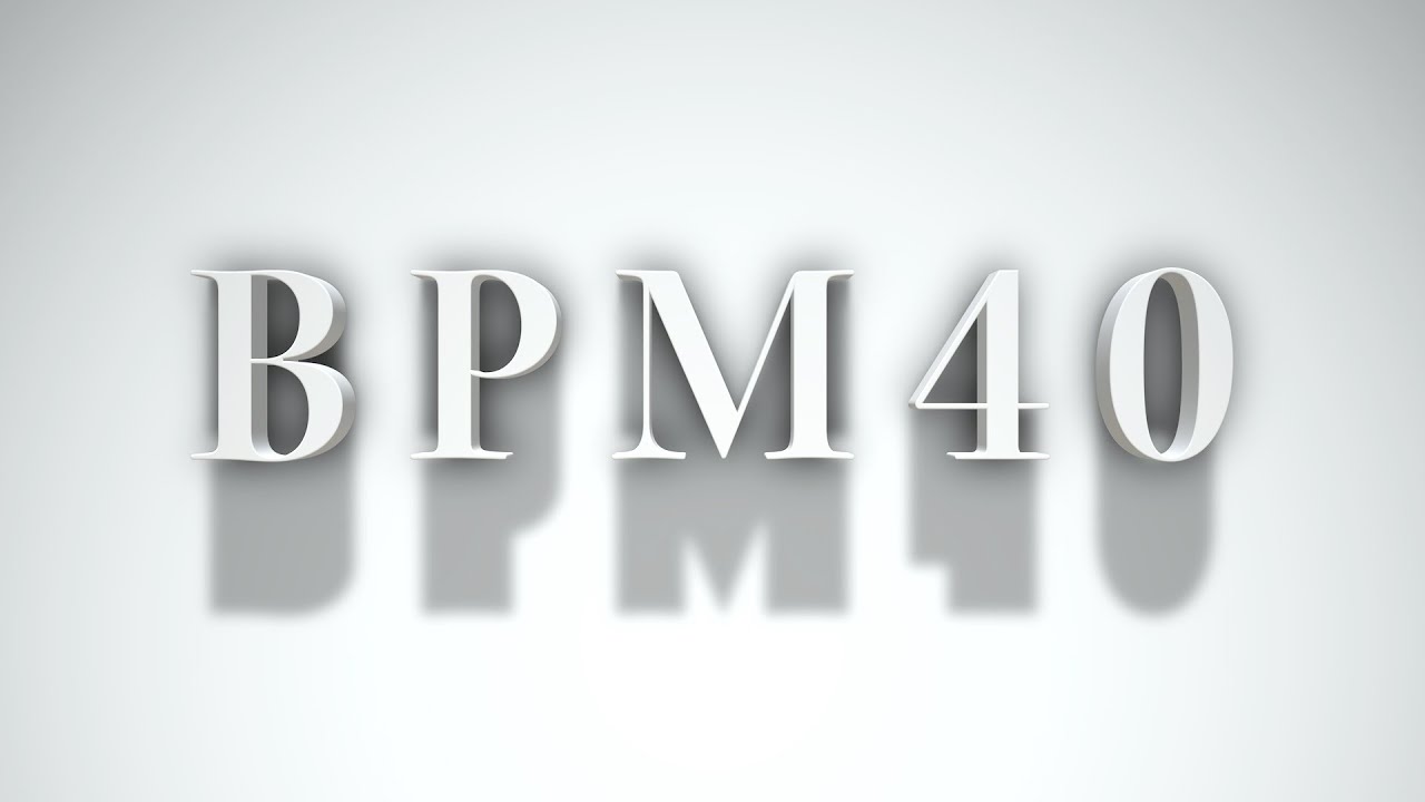 メトロノーム BPM 40【テンポ40】 - YouTube
