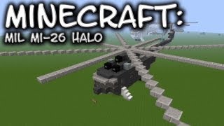 Minecraft: Helicopter Tutorial - Mil Mi-26 Halo