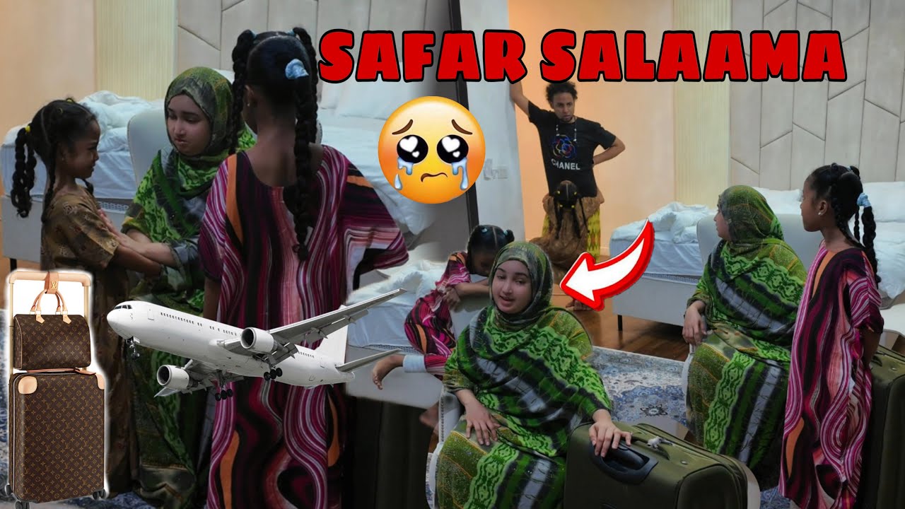 SAFAR SALAAMA NAHIDA IYO NAADIA MARKAAN USHEEGAY OOHIN IYO SAXAAF OO AROOS AH 😱