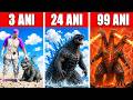 SUPRAVIETUIESC 100 de ANI ca GODZILLA in GTA 5!