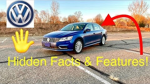 5 Hidden Features of the Volkswagen Passat! (2012-2022 B7-Generation NMS Platform)