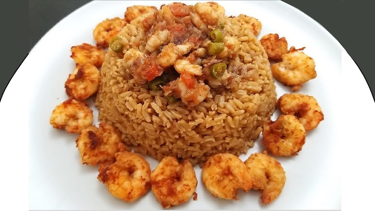 Sayadia Rice Special Shrimp with Sayadia Rice - YouTube