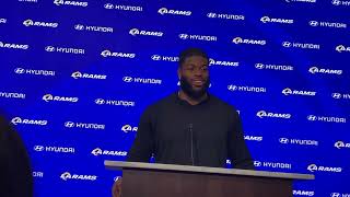 Los Angeles Rams OLB Jared Verse Talks About Second Pro Bowl Selection