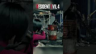 She doesn’t chase… she executes.💀 Resident Evil 4 Remake #shorts #leonskennedy