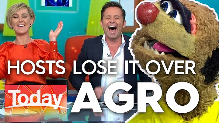 Agro's nude modelling joke has hosts in stitches |...