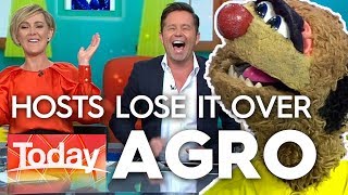 Agro's nude modelling joke has hosts in stitches | Today Show Australia