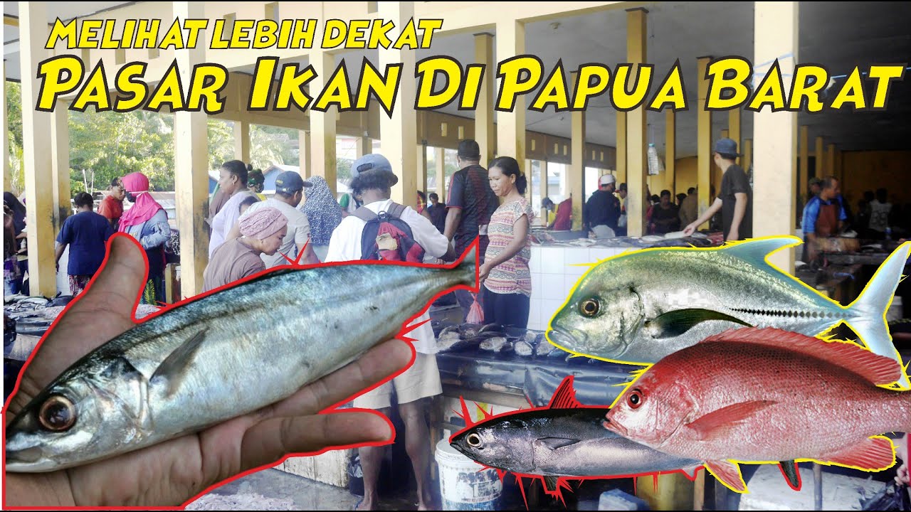 PASAR IKAN DI FAKFAK PAPUA BARAT