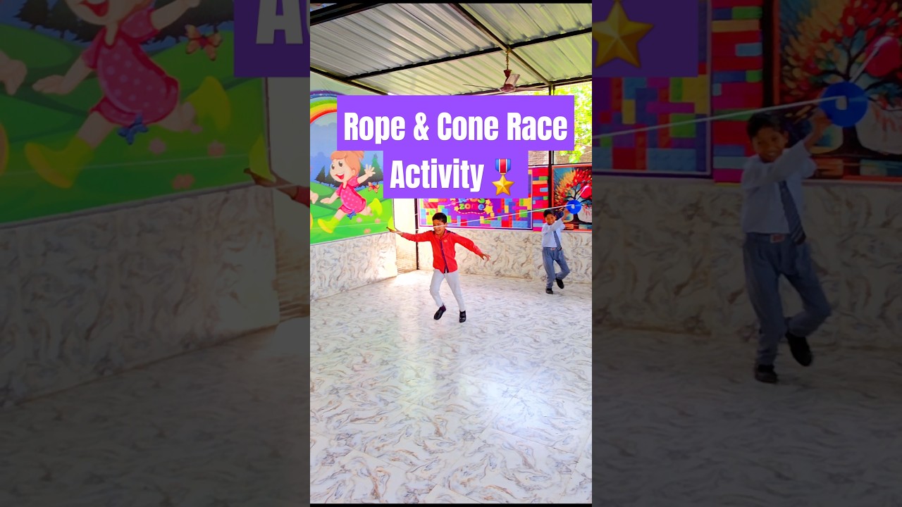 The Ultimate Rope and Cone Race Challenge! 