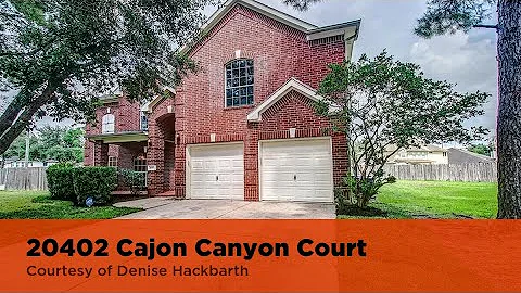 20402 Cajon Canyon Court Katy, Texas 77450 | Denis...