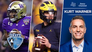 Why Kurt Warner Would Draft Michael Penix Jr Before J.J. McCarthy | The Rich Eisen Show