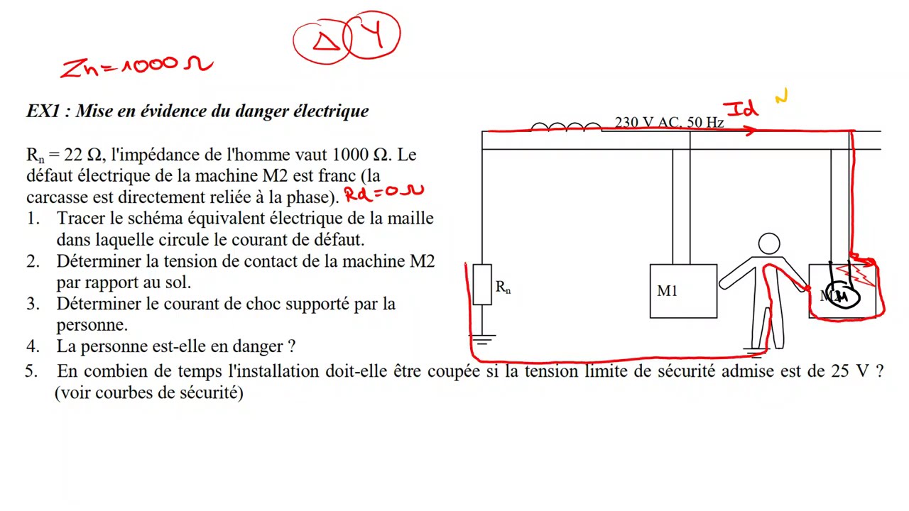 Schémas de Liaison à la Terre TT et TN : 6 Exercices Corrigés