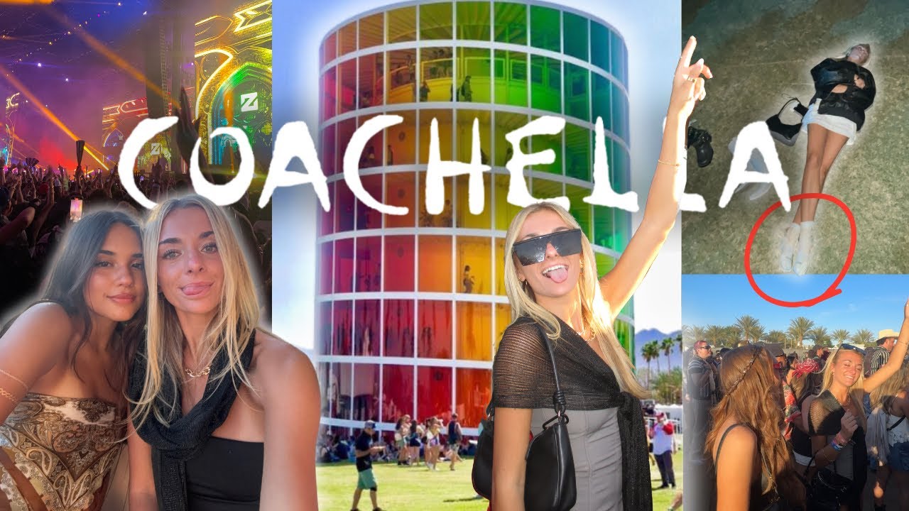 INSANE COACHELLA VLOG *i broke my foot*