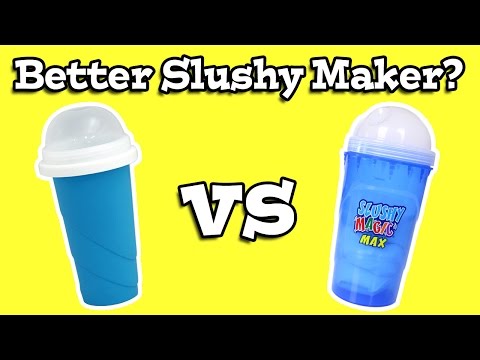 Chill Factor Slushy Maker vs Slushy Magic Max