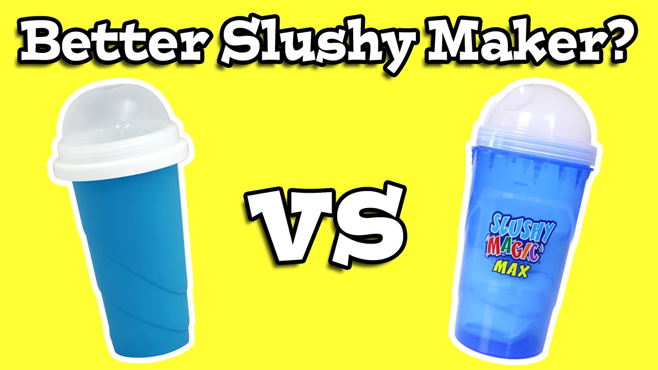 Chill Factor Slushy Maker vs Slushy Magic Max
