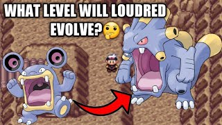 How To Evolve Loudred To Exploud On Pokemon Rubysapphire And Emerald
