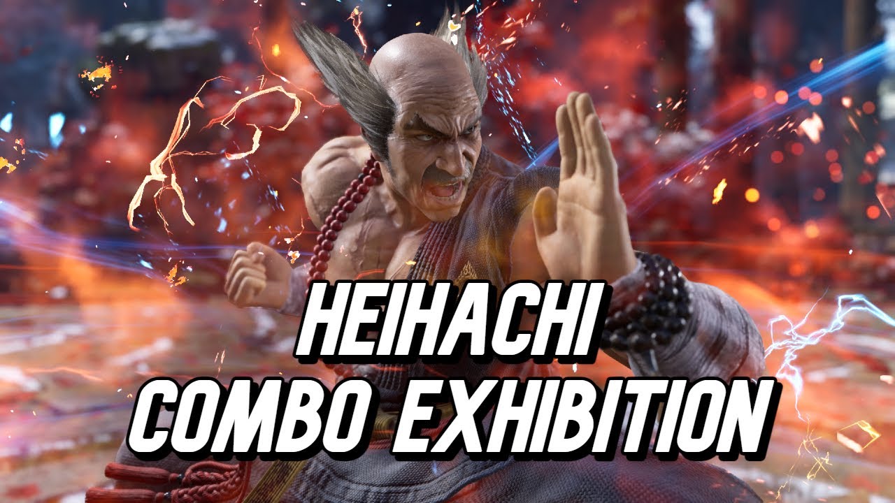 철권8 헤이하치 숙련 콤보무비 | Heihachi Combo Exhibition