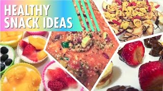 Healthy Snack Ideas + Vegan Chili // Recipes ‣ #GirlsNightIn