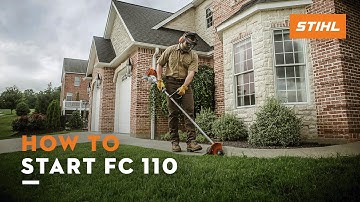 How to Start: FC 110 | STIHL Tutorial