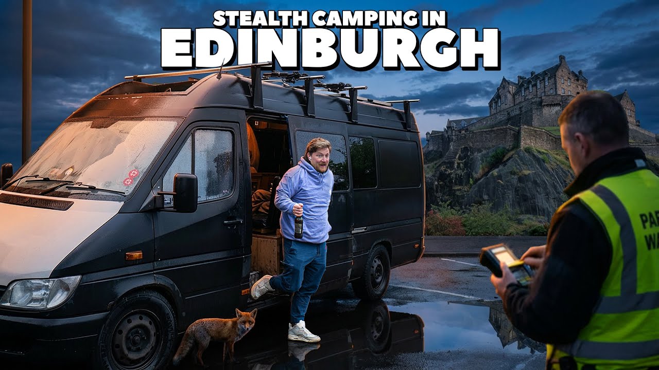 Van Life in the City Centre for Free… Without Getting Fined - YouTube