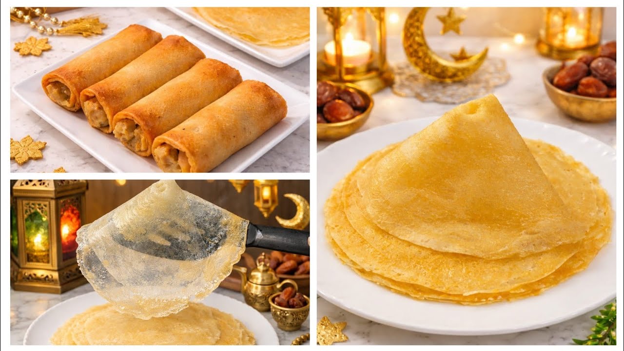 ورقة البسطيلة بلا كلوتين بدقيق الحمص ناجحة% تقرمشتها تبقى مدة طويلة#ورقة_بسطيلةـ بدقيقـالحمص