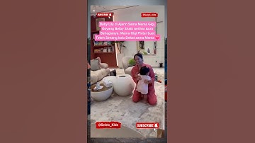 Baby Lily di Ajarin Goyang sama Mama Gigi #babylily #raffinagita #ranayma #shorts