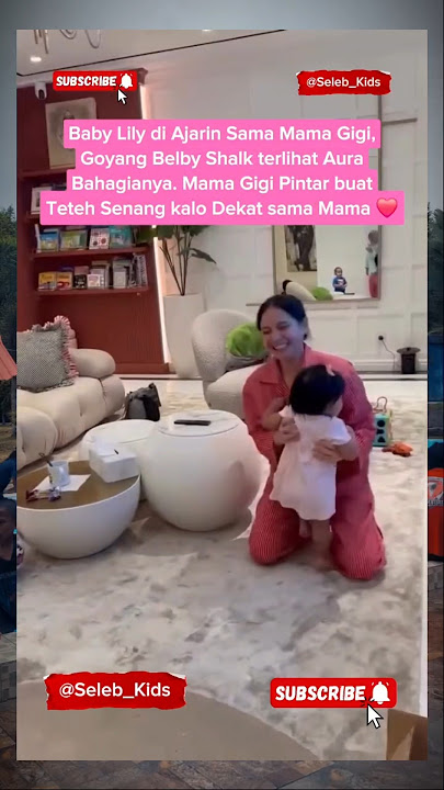 Baby Lily di Ajarin Goyang sama Mama Gigi #babylily #raffinagita #ranayma #shorts
